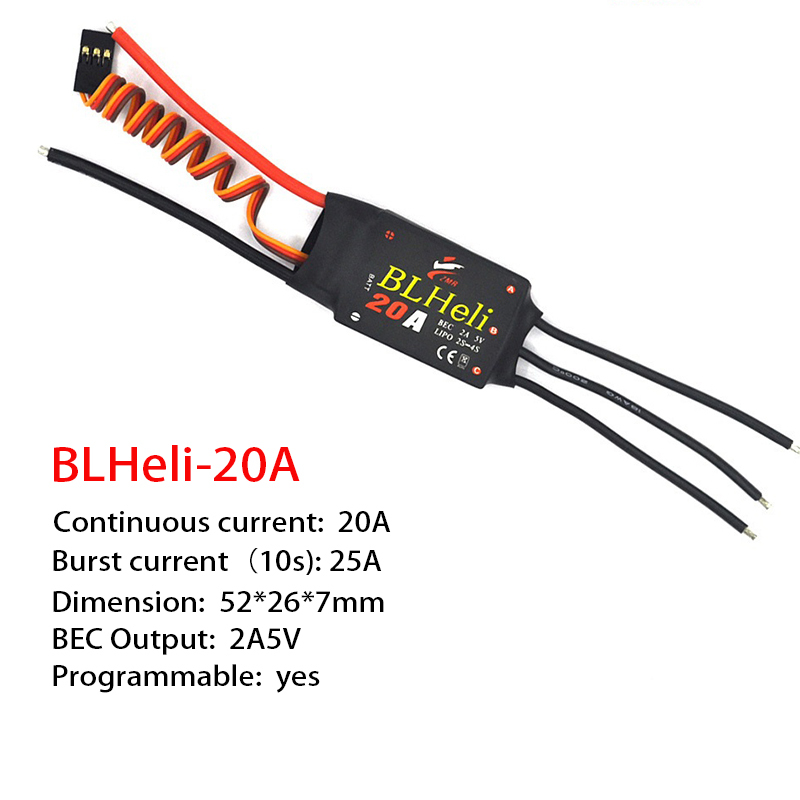 1-3Pcs Bürstenlosen ESC BLHeli – Drone Motor Bewertung und Preis