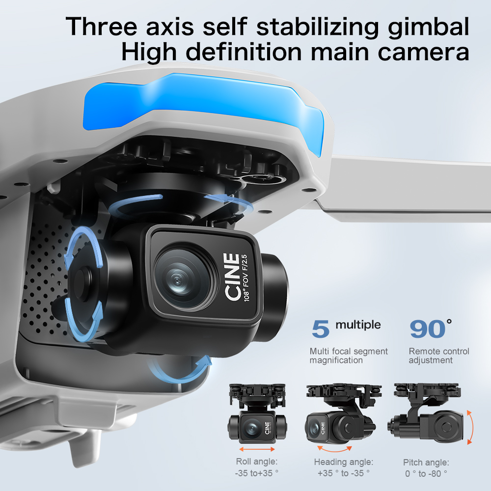 S-X1 MAX GPS-Drohne mit 3-Achs – Drone Gps Mount Bewertung und Preis